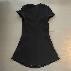 Carven Black A-Line Dress